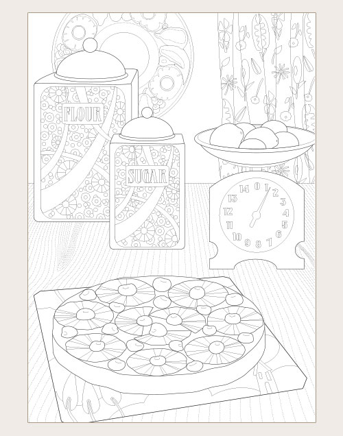 Coloring book page